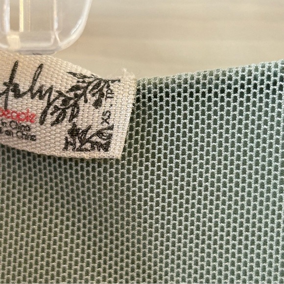 Intimately Free People She's So Sleek Thong Sage Green Bodysuit XS - Picture 9 of 9